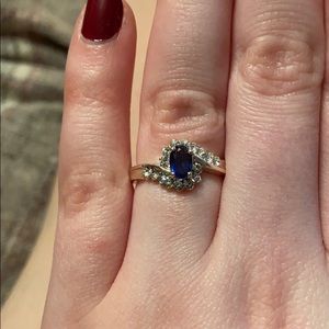 Sapphire size 6 ring
